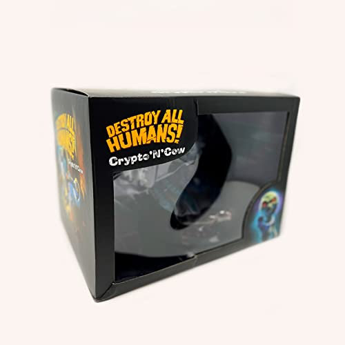 Destroy all Humans Crypto 'n' Cow Statue