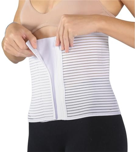 Easy8 – H24/120 Ceinture Abdominale Homme Femme, Ceinture Post Accouchement, H 24 cm. Gaine Post Partum, Ventre Plat, Gaine Amincissante, Post Opératoire, pour le Dos, Lombaire