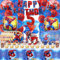 110PCS 5 Jahre Spiderma Geburtstagsdeko Ballons, 5 Jahre Spiderma Partygeschirr Geburtstag, 5 Jahre Spiderma Partygeschirr Kindergeburtstag Junge, Enthält Luftballons, Teller, Tasse, Tischdecke