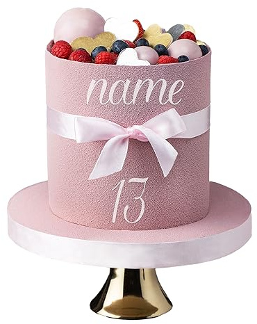 Personalised Acrylic Cake Charm Word Number Script Font A 3 4 5 6 Acrylic Cake Topper Letter Alphabet Decoration for Wedding Anniversary Birthday (3inch (75mm) 1word/name, Transparent Clear)