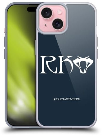 Head Case Designs Offizielle WWE #OuttaNowhere Randy Orton Soft Gel Handyhülle Hülle kompatibel mit Apple iPhone 15