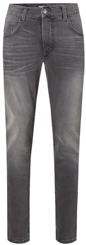 PIONEER AUTHENTIC JEANS Herren Jeans Rando | Männer Hose | Regular fit | Dark Washed Washed | Dark Grey Used Mustache 9826 | 40W - 30L