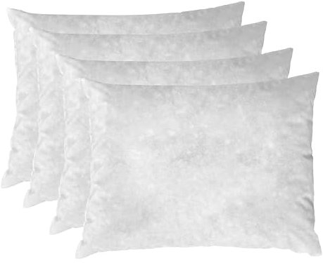 Goliez Kissenfüllung 2er Set Kissen für Bett Kopfkissen Innenkissen Dekokissen Sofakissen Zierkissen Füllung (2, Weiß, 30x50 cm)