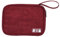 FAVORTALK Tech Pouch for Travel Electronics Organizer Soft Carrying Case Bag Suitable for Out-Going Business Travel and Cosmetics Kit Universal Electronics/Accessories, Wine Red 2 B21620