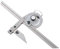 0-320 Degrees Cursor Universal Angle Ruler Bevel Protractor Angle Measuring Stainless Steel Angle Ruler Woodworking Tool Caliper Paint Brush