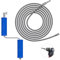 Drain Unblocker Tools 5m*6 mm Flexible Plumbing Snake with Electric Adapters and Manual Tool Drain Auger for Kitchen Sink Washbasins Toilet Tub Shower Basins