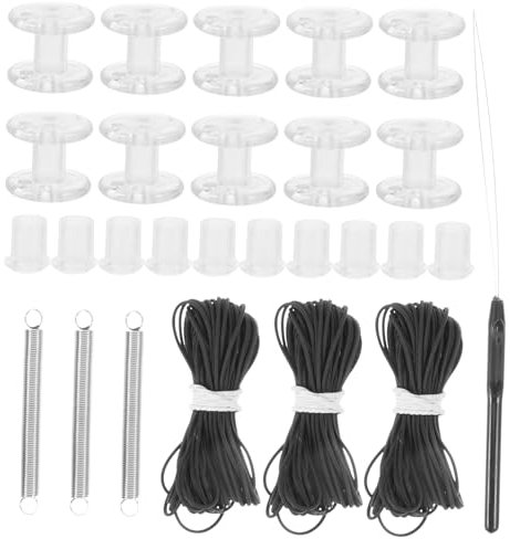 UKCOCO 1 Satz Vorhang Zubehör Jalousien Für Innenfenster Film Temporäre Jalousien Tragbar Papierjalousien Für Fenster Fensterfolie Kette Auto Fenster Schatten Aufkleber Kabel Bausatz Seil