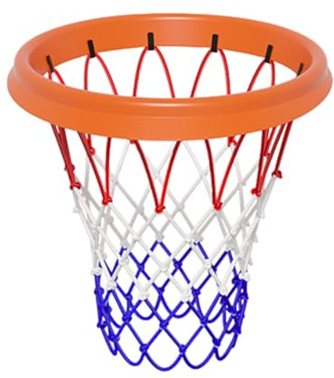 CUEYU PU Basketball Net School Net Frame Indoor & Outdoor Detachable Portable Frame
