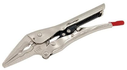 Neilsen CT6097 7 Automatic Locking Long Nose Grip Pliers with Automatic Locking Mechanism