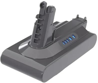 HOMEWQ Batterie Rechargeable for aspirateur/Compatible avec Dyson V6 V7 V8 V10 série 11 SV07 SV09 SV10 SV12 DC62, Animal Moelleux Absolu(V10 8000mAh)