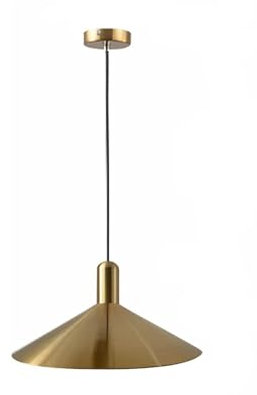S-Cevada Vintage Industrielle 35cm Gold Metall Pendelleuchte Hängeleuchte mit Goldener Fassung für Kücheninsel Esszimmer Restaurant Loft Flur Café Bar (Gold)