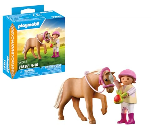 PLAYMOBIL Duo Pack Mädchen mit Pony 0 - STK