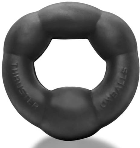 Thruster Comfort Bulge Lifter Cockring – Plus+SILICONET Special Edition, Ball-Pushing Design, Stretch Fit, Bulge Enhancer – Night
