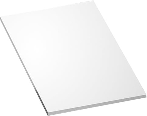 UpGBRF Plaque PVC Rigide Plaque Coupé PVC Rigide Panneau De Chlorure De Polyvinyle Blanc pour Équipements De Construction, Épaisseur 5 Mm,200mm x 300mm