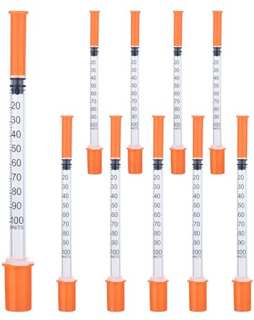 20 Pack 1ml Multi-Purpose Distribution Measuring Tools, 0.3X8mm Individually Sealed Packaging, Laboratory Accessories, Pet Liquid Feeding Tools & Craft Supplies (20)
