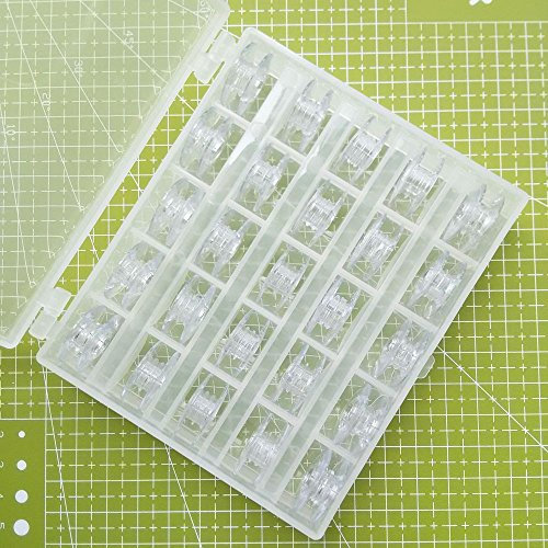 yicbor 25 Kunststoff Spulen Fit Husqvarna Viking Nähmaschinen # 4120612–45/4114401