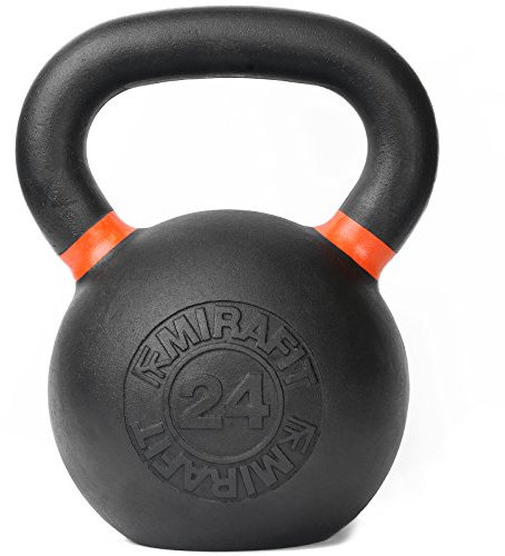 Mirafit Cast Iron Kettlebell - 24kg