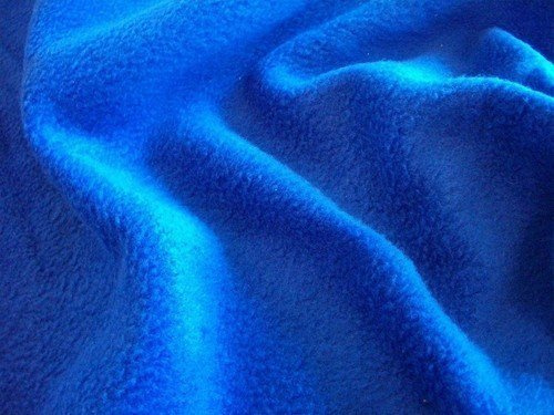 Royal Blue 1 Metre Anti Pil Polar Fleece Fabric Blanket Anti Polar Fleece Material 150cm Width Dark Blue/Blue