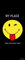 Brandsseller Badetuch Smiley 92x187 cm Strandtuch Handtuch Strandlaken - Schwarz Smiley