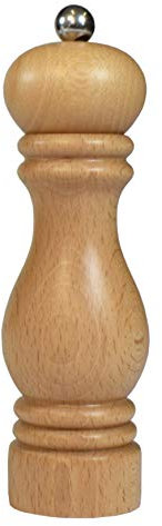 Bisetti macinasale in Legno di faggio Naturale, 19 cm, Marrone Chiaro, Taglia Unica