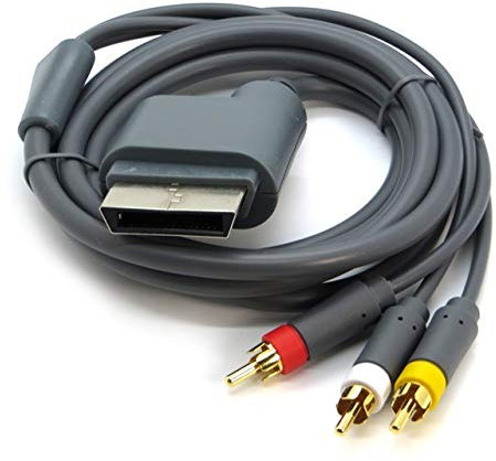 WICAREYO Cavo audio ottico per video AV compatibile per Xbox 360
