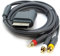 WICAREYO Cable de audio y vídeo AV Cordón de cable óptico compatible con videoconsola Xbox 360