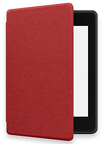 OcioDual Housse Étui pour Amazon Kindle Paperwhite 2020 2019 2018 Gen.10 Rouge Coque Case de Protection Fonction Veille Réveil