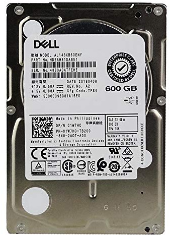 Dell HD 600G 152N IS12 2.5 T-14S EC 600GB 15K 12G SAS 2.5/ -, 01W7HC (600GB 15K 12G SAS 2.5/ - Festplatte - Serial Attached SCSI (SAS), 2.5, 600 GB, 15000 RPM)