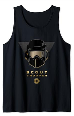 Star Wars Jedi Fallen Order Scout Trooper Helmet Tank Top