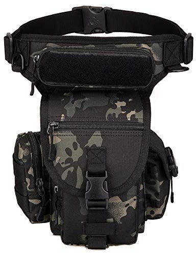 Tactical Drop Leg Bag Military Oberschenkel Hip Outdoor Paket für Motorrad Trekking Wandern Reisen Angeln Werkzeug Tasche