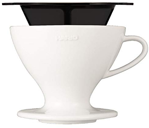 HARIO Dripper W60 Tropfer, Acryl, Weiß