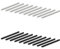 XENCELABS, 20er Pack Ersatzspitzen für Xencelabs Stifte, enthält 10 Standardspitzen, 10 Filzspitzen für digitalen Stifttablett Stylus