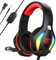 Fachixy FC100 Gaming Headset for PS4, PS5, PC, Xbox, Switch, Gamer Headset with Mic, Gaming Headphones with Microphone, Noise Cancelling Headphones with 3.5mm Jack