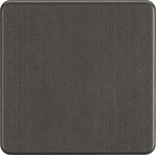 Knightsbridge SF8350SB Screwless 1G Blanking Plate, Smoked Bronze, 87.5 mm*491.0 mm*87.5 mm