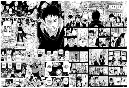 Wandbild Tapeten Anime NARUTO umgibt 3D Cartoon Wandbild Hintergrund Wand Schlafzimmer Tapete Thema Restaurant Tapete