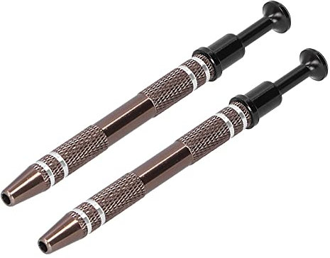 ANKROYU 2 Stück Zinken Perlenhalter Pinzette, Piercing Zange und Bead Picker für Schmuckherstellung, Präzises Werkzeug für Piercing und Perlenhantierung