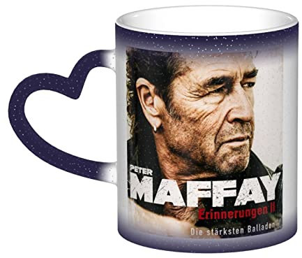 Peter German Maffay Farbwechsel Tasse in The Sky Musikalische Kaffeetasse Keramik Kaffeetassen Kreative Geschenke Tasse zum Verschenken Tolle Tasse Lustige Reise Tee Geschenk Geburtstag Männer Fraue