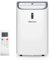 Portable Air Conditioner, 3-In-1 Air Conditioning Unit 14000 BTU, Dehumidifier, Cooling Fan with 3 Fan Speeds,Wifi, Digital Display, Remote Control, 24 Hour Timer & Window Venting Kit