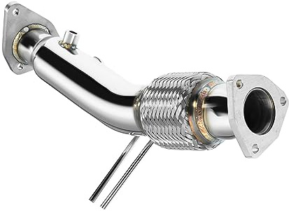 fmic.eu PERFORMANCE Downpipe für AUDI A4 1.9 2.0 TDI B7 2005-2008 Edelstahl Performance Upgrade reduziert Abgasgegendruck verbessert Turbolader Effizienz und Motorleistung