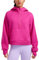 CRZ YOGA Felpe con Cappuccio a Mezza Zip da Donna Foderate in Pile con Fori per i Pollici Viola di Ibisco 42