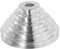 QUARKZMAN Aluminium A-Typ 5 Stufenscheibe Rad 19mm Bohrung 55-150mm Außen Durchmesser für A-Typ Keilriemen 12.7mm Breite Gürtel
