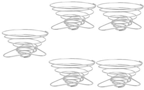 LIFKOME 5piezas Filtro De Café Portátil Inoxidable Dripper Manual Para Camping y Reutilizable y