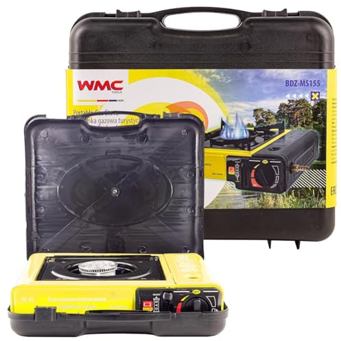 WMC TOOLS Portabler Gasofen // Tragbarer Campingkocher