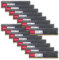 【DDR4 RAM】GIGASTONE 128GB Kit (16x8GB) DDR4 3200MHz (2933MHz or 2666MHz) PC4-25600 (PC4-23400/21300) CL22 1.2V UDIMM 288 Pin Unbuffered Non ECC High Performance PC Desktop Memory Upgrade