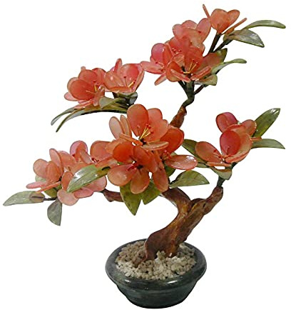 YQINQIN83B Künstliche Bonsai Jade Blume Kristall Geld Baum Bonsai Feng Shui Edelstein Dekoration Büro Zuhause Kreative Schlafzimmer Hause Handwerk Dekoration Künstliche Pflanze