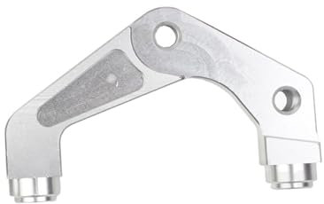 JUANZD Adattatore da 82 mm for pinza freno, supporto for pinza radiale for moto, for scooter Rsz Jog Force Rpm Adelin Adl01(Silver 200mm)