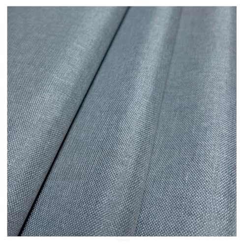 FORTIS POLSTER Outdoorstoff als Meterware aus Oxford 600D - wasserabweisender Polsterstoff für Gartenmöbel, Kissen, Markisen und Taschen - 160 cm breit, UV-beständig, Oeko-TEX - Hellgrau