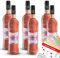 Rotwild Rosé Süss&Fruchtig QbA, süß, sortenreines Weinpaket + VINOX Winecards (6x0,75l)