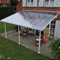 Transparente Polycarbonatplatten für Überdachung, UV-beständige Platten für Gewächshaus, schlagfeste Gartenabdeckungen, Markise für Carport, Pergola, inklusive Schrauben (0,6 x 5 m)