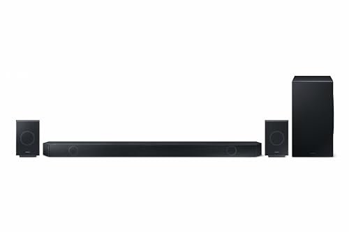 Samsung HW-Q995GD Q-Symphony Barre de Son Q 11.1.4 canaux, Haut-Parleur arrière 4.0.2 canaux, Haut-Parleur Bluetooth avec Dolby Atmos/DTS:X, Q-Symphony (Reacondicionado)